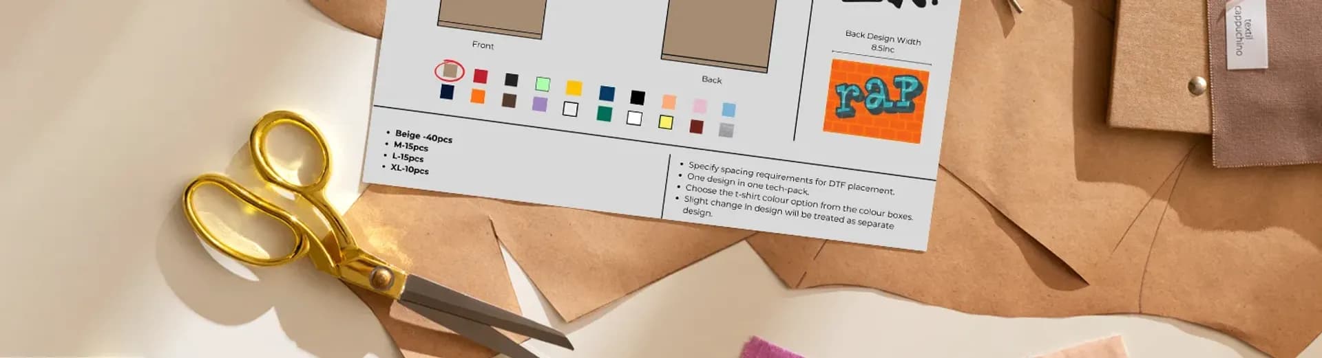 DTF Printed Order Made Easy : Learn to use our Tech-pack