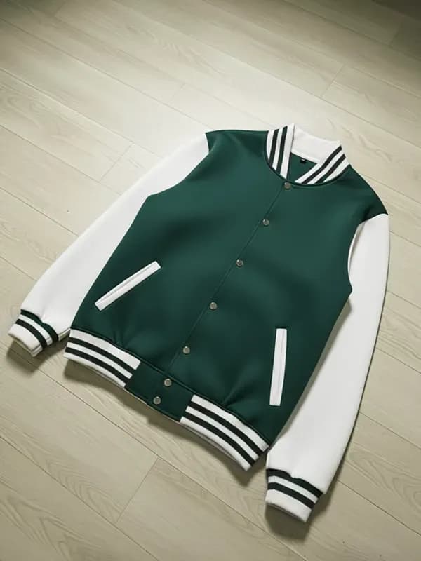 Army Green Varsity Jackets