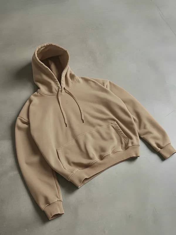 Light Beige Hoodies