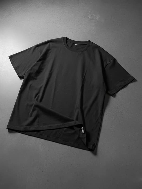 Black Oversized T-shirts