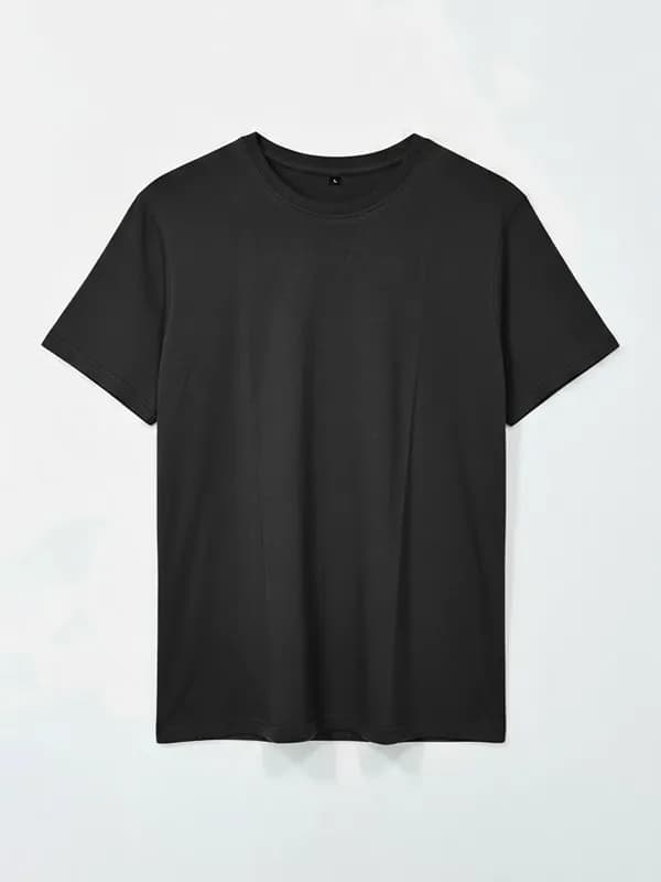 Black Regular T-shirts