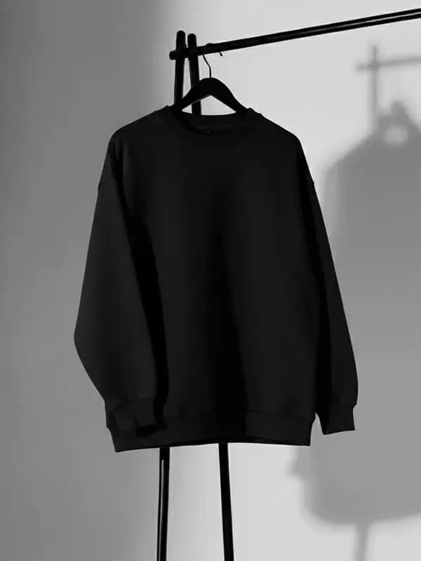 Jet Black Sweatshirt