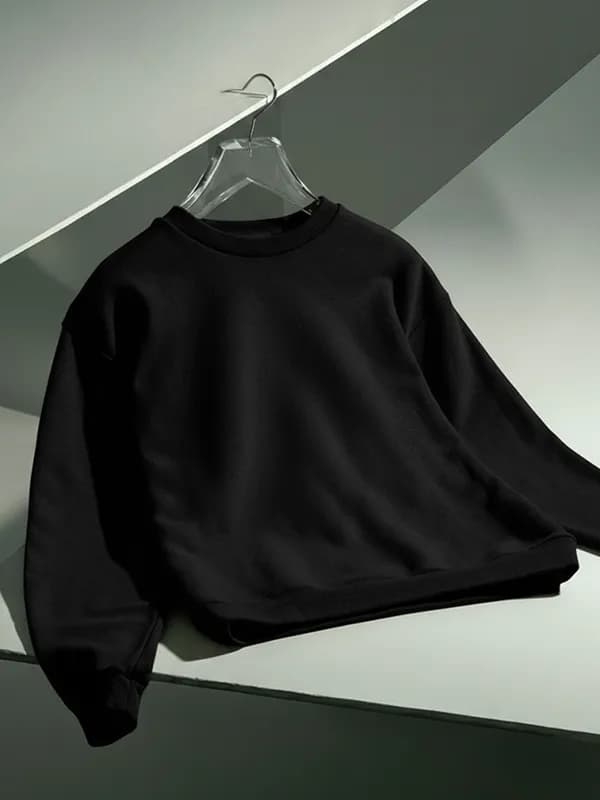 Jet Black Sweatshirt