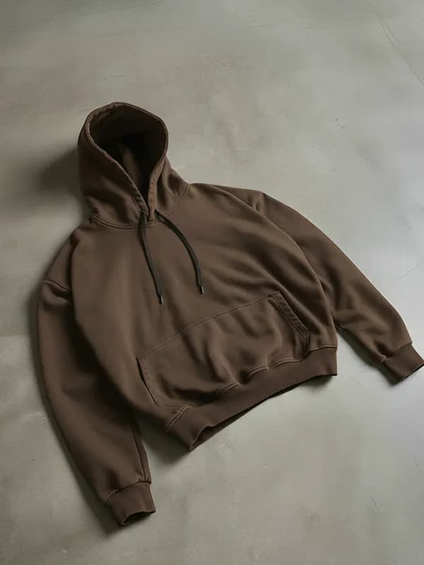 Chocolate brown Hoodies