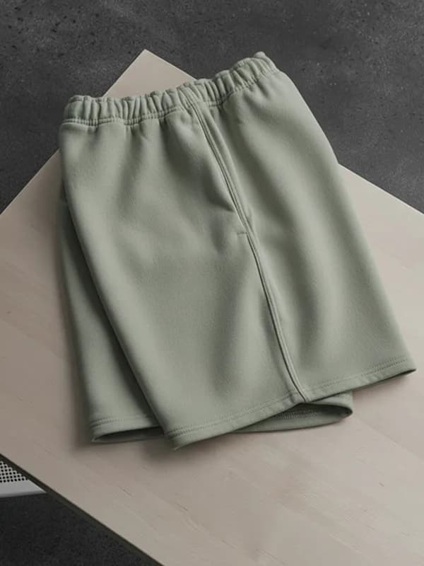 Cement Grey Half Pants