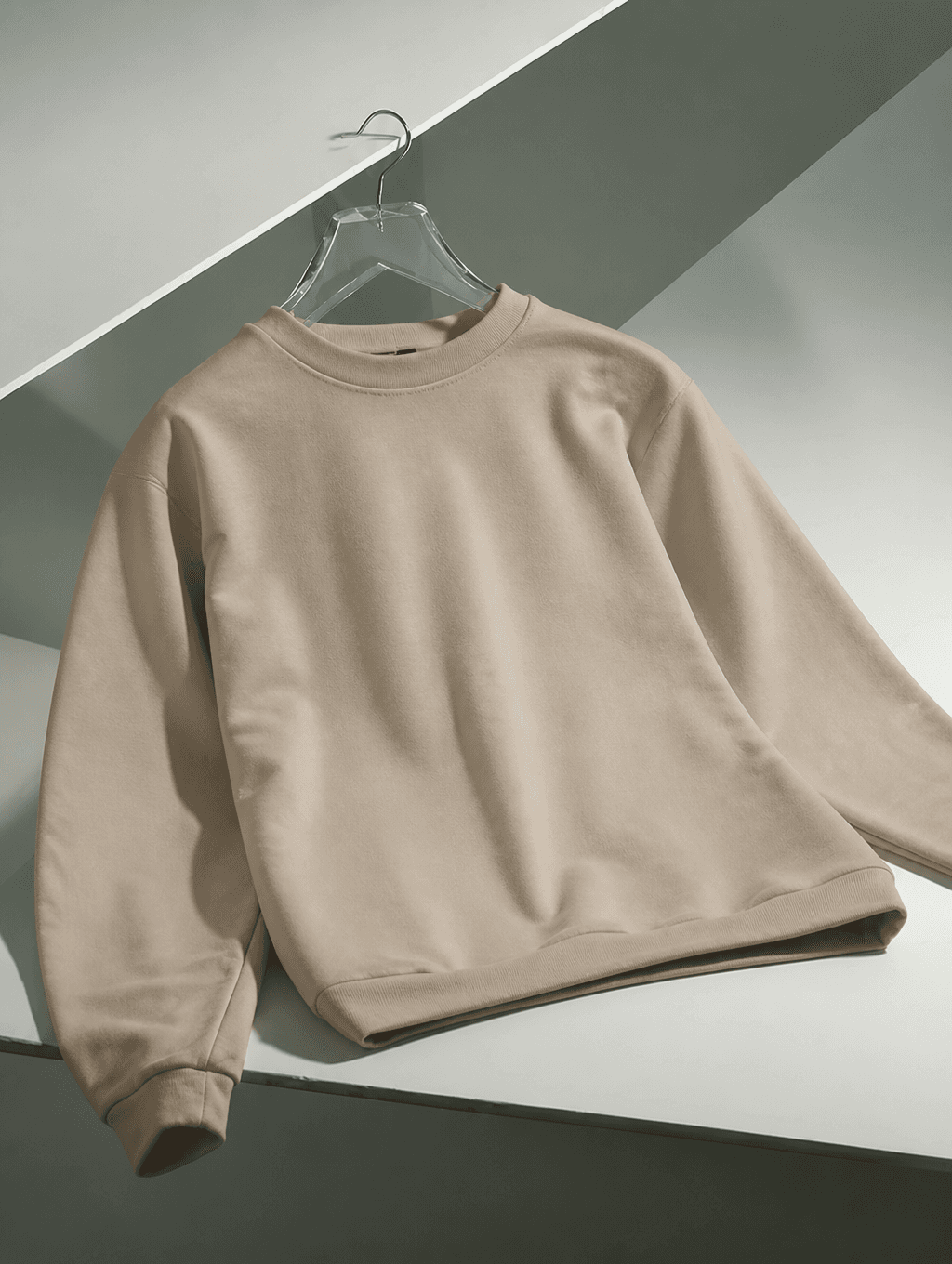 Light Beige Sweatshirt