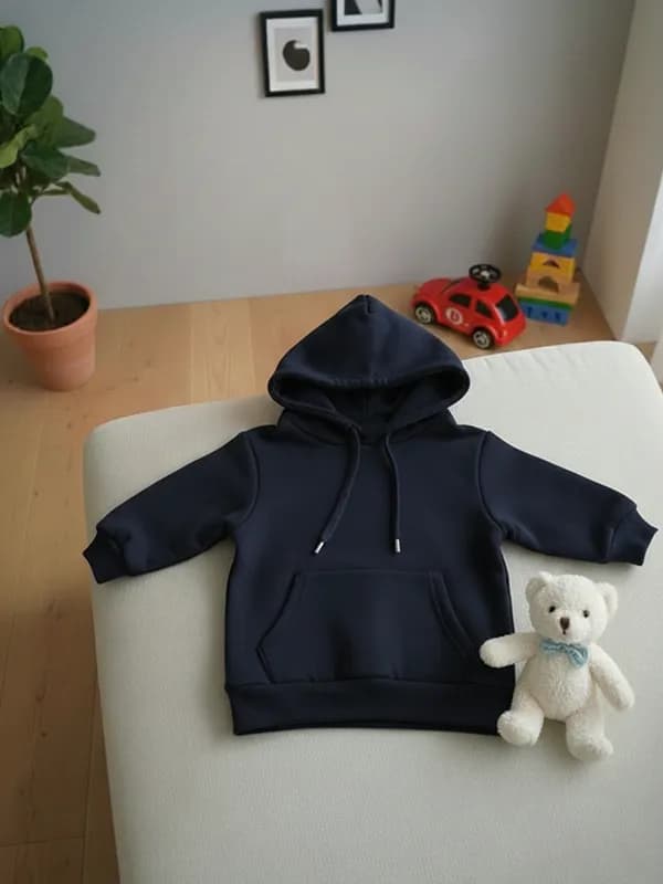 Toddler Dark Blue Enriched Hoodie