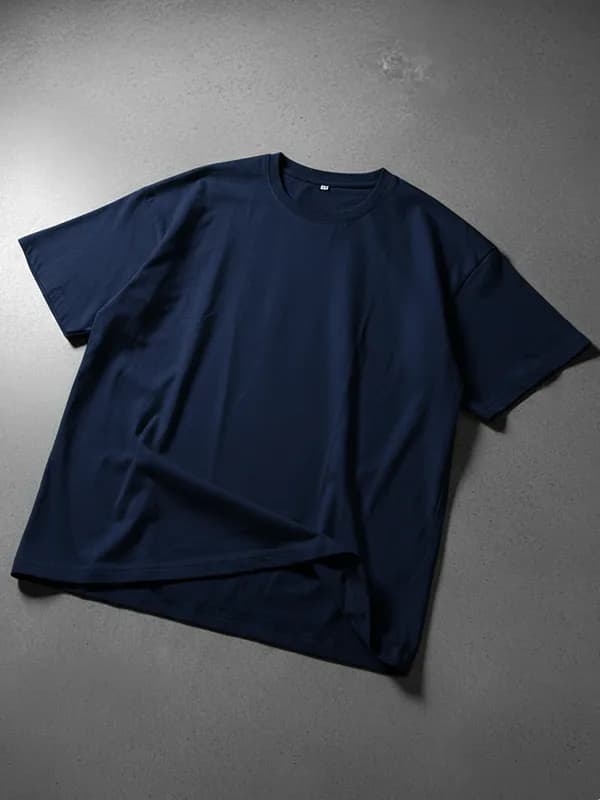 Darkest Blue Oversized T-shirts