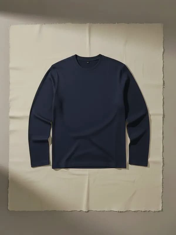 Darkest Blue Full Sleeve T-shirts