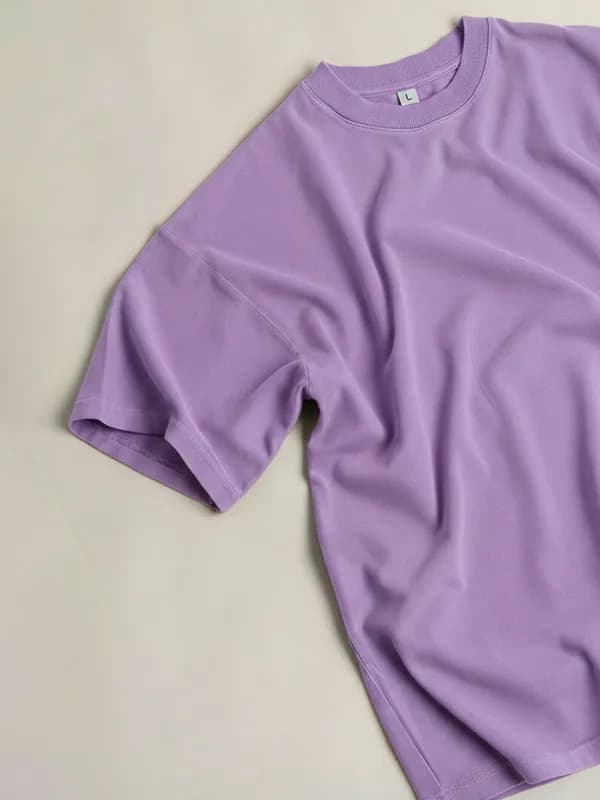 Lavender Oversized T-shirts
