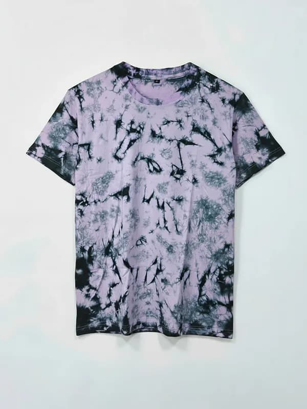 Lavender Tie & Dye Regular T-shirt