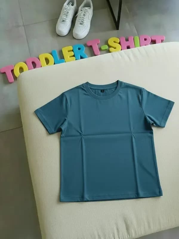 Toddler Mallard Blue Lycra Regular T-shirt 