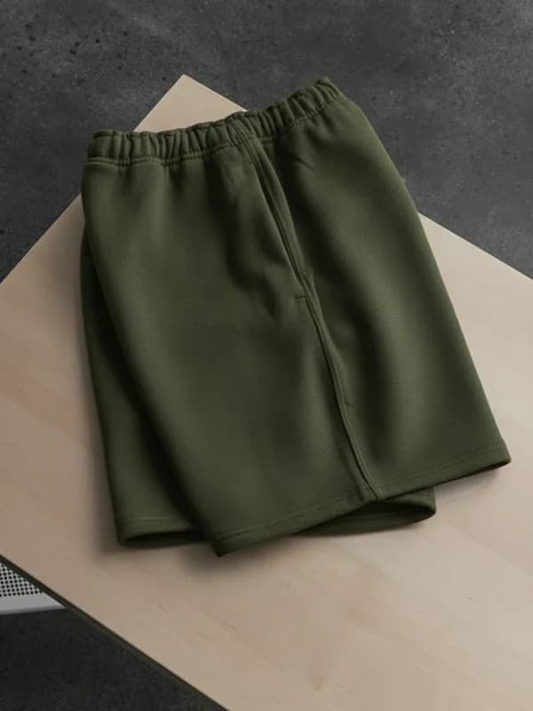 Moss Green Half Pants