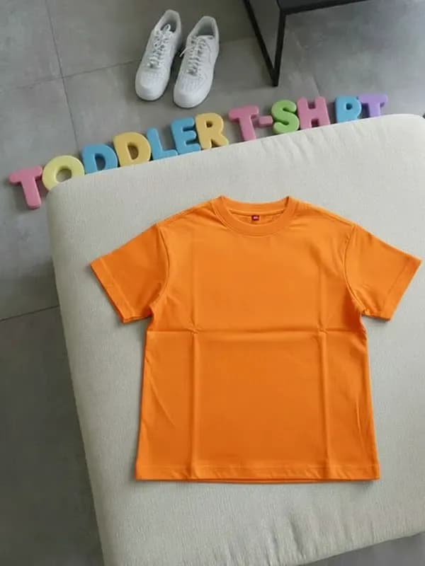Toddler Fruit Orange Single Jersey Regular T-shirt 