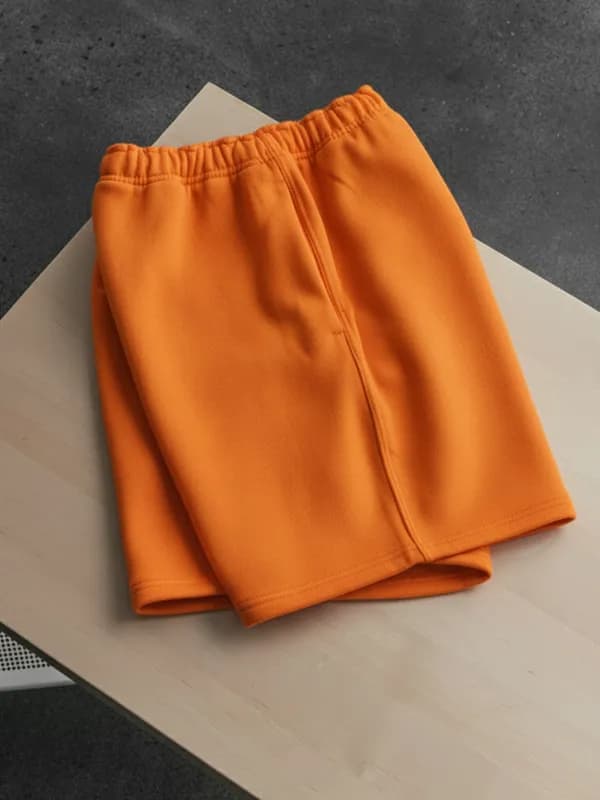 Rust Orange Half Pants