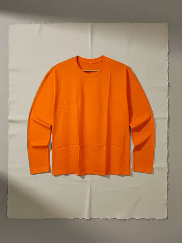 Fruit Orange Full Sleeve T-shirts
