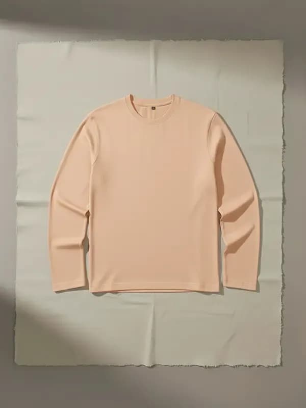 Peach Fuzz Full Sleeve T-shirts