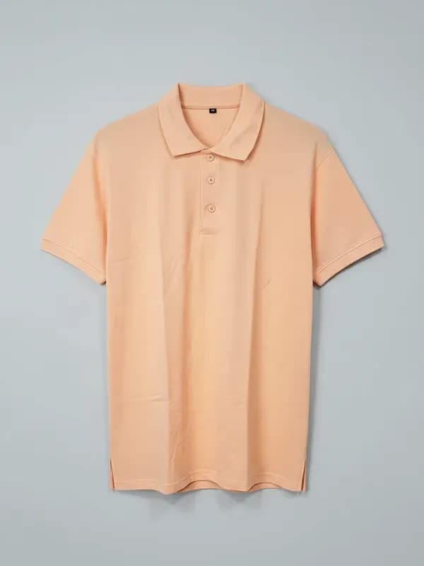 Peach Fuzz Collar Half-sleeves