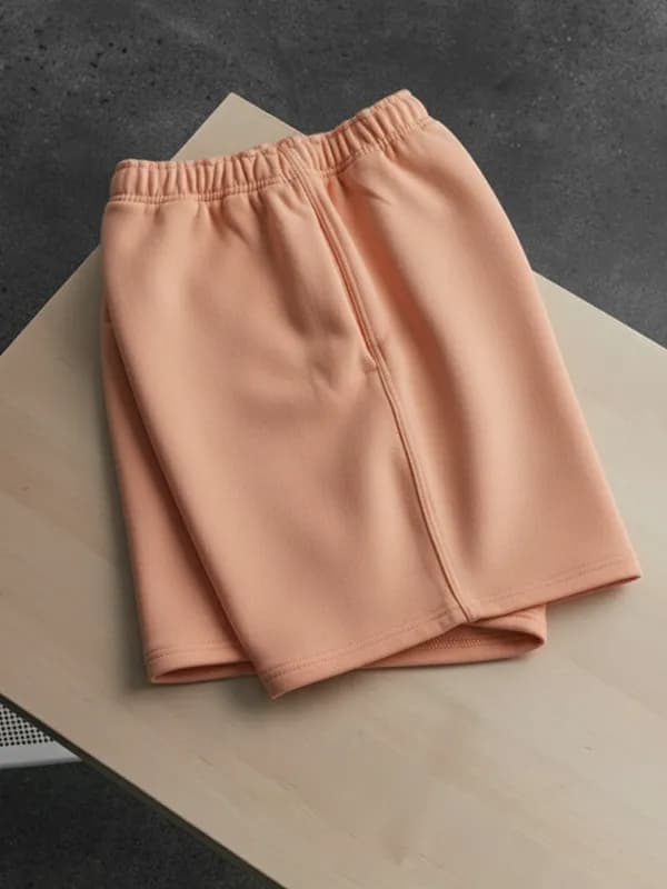 Peach Fuzz Half Pants