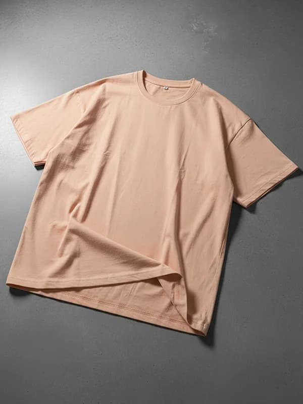 Peach Fuzz Oversized T-shirts