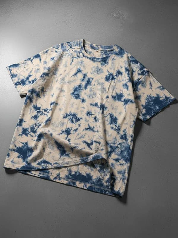 Peach Fuzz Tie & Dye Oversized T-shirt 