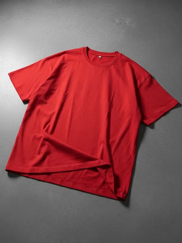 Risk Red Oversized T-shirts