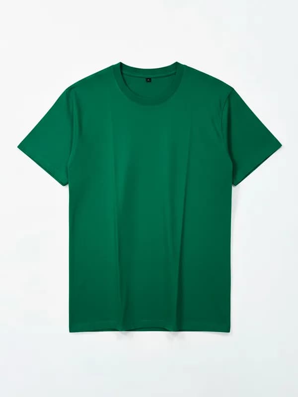 Teal Green Regular T-shirts