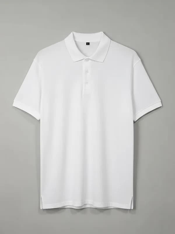 Pure White Collar Half-sleeves