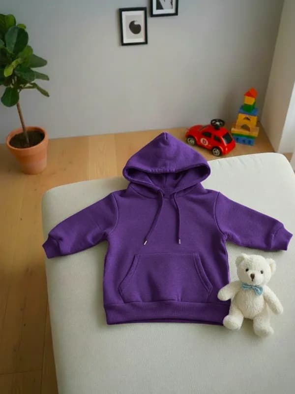 Toddler Wine Purple Enriched Hoodie