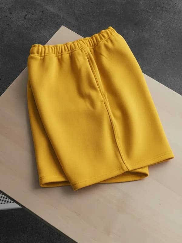 Mustard Yellow Half Pants