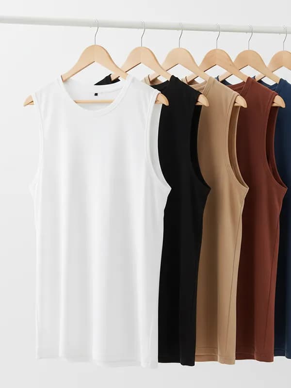 Stretch Sleeveless T-Shirts Stretch Sleeveless T-Shirts