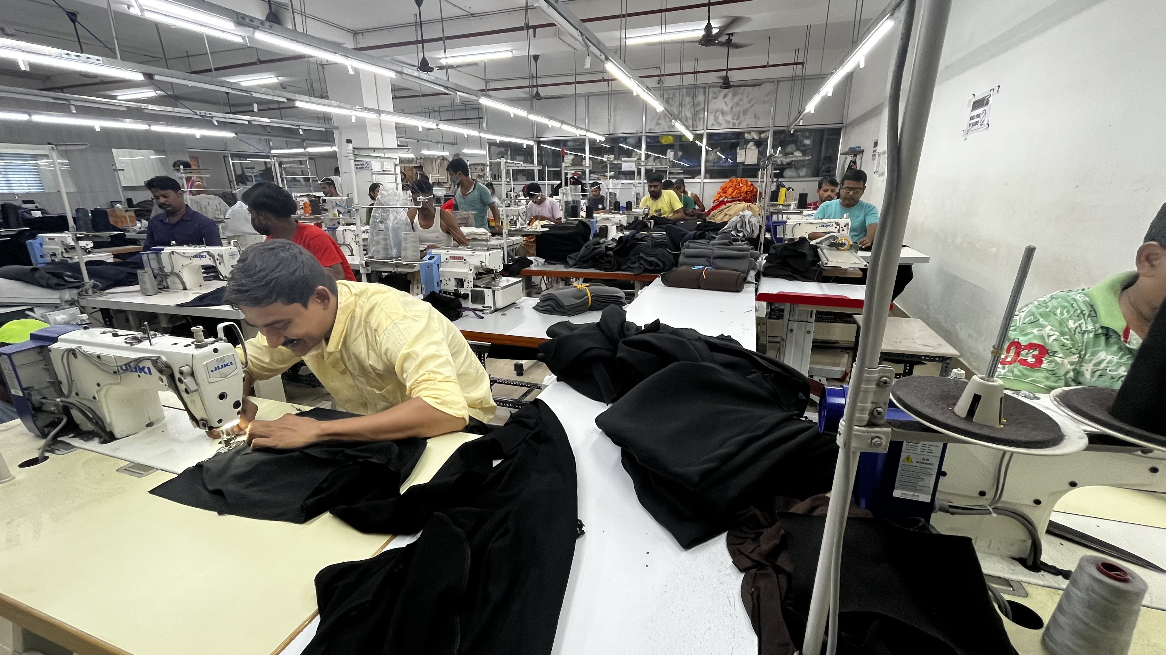 Plakads Stitching Line in Full Production Mode