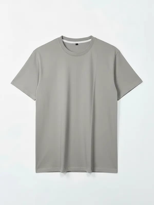 Cement Grey Regular T-shirts Cement Grey Regular T-shirts