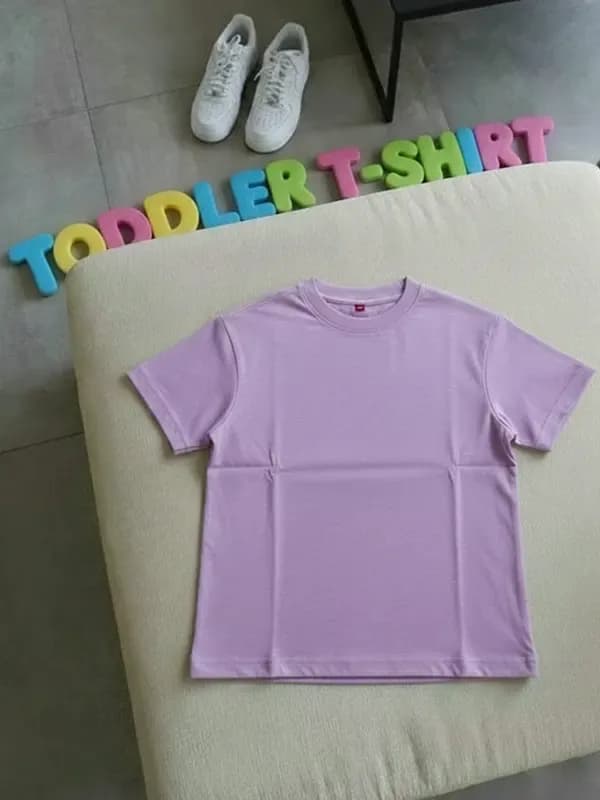 Toddler Lavender Single Jersey Regular T-shirt Toddler Lavender Single Jersey Regular T-shirt