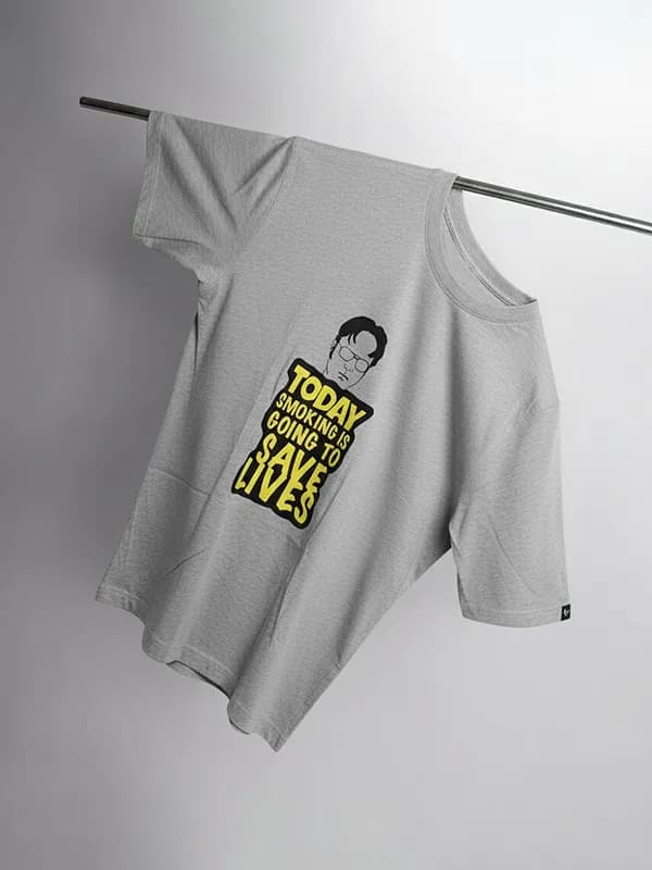 Melange Grey 180 GSM Regular T-shirt Melange Grey 180 GSM Regular T-shirt