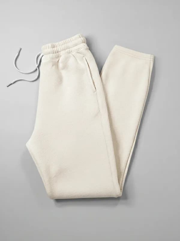 Off White French Terry Track Pants Off White French Terry Track Pants