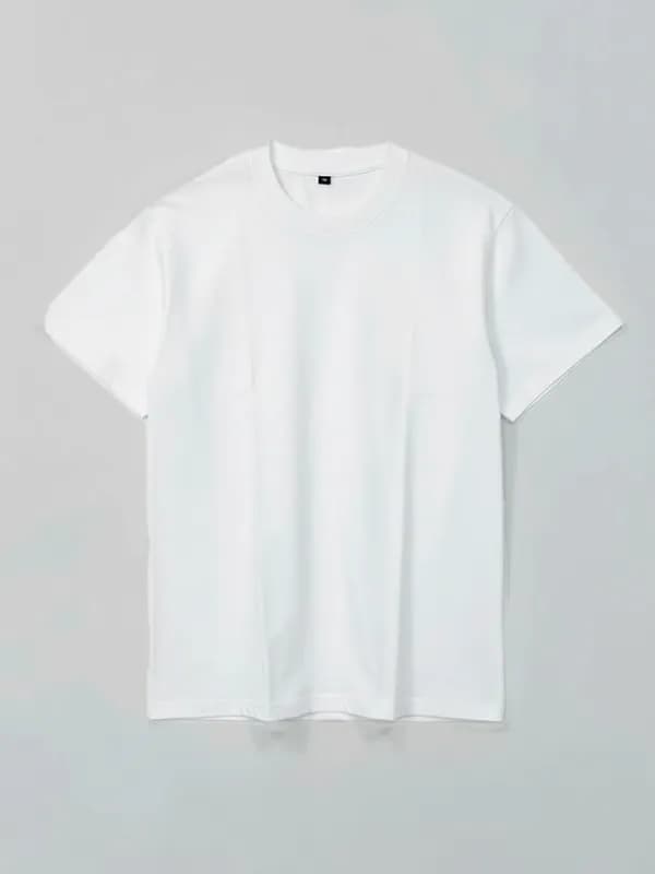Pure White Regular T-shirts Pure White Regular T-shirts