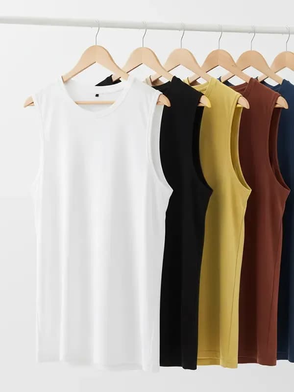 Stretch Sleeveless T-Shirts Stretch Sleeveless T-Shirts