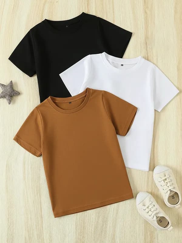 Toddler 200 GSM Cotton T-Shirts Toddler 200 GSM Cotton T-Shirts